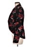 Guess 100% Polyester Floral Black Blazer Size M - photo 5