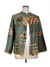 GRASS ROOTS Print Green Blazer Size XL - photo 1