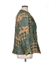 GRASS ROOTS Print Green Blazer Size XL - photo 4