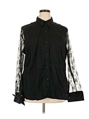 INC International Concepts Long Sleeve Blouse (view 1)