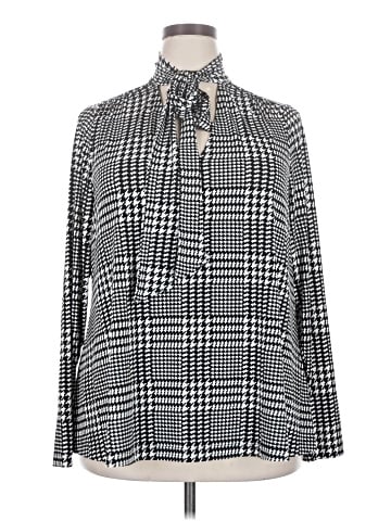 Lane Bryant Long Sleeve Blouse (view 1)