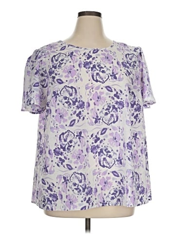 Lane Bryant Short Sleeve Blouse (view 1)