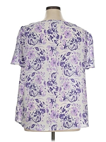Lane Bryant Short Sleeve Blouse (view 2)