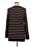 Chico's Stripes Black Pullover Sweater Size XL (3) - photo 2