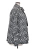 Lane Bryant Houndstooth Silver Long Sleeve Blouse Size 18 - 20 Plus - photo 4