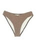 Cupshe Tweed Brown Swimsuit Bottoms Size S - photo 1