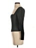 Babaton Gray Long Sleeve Top Size S - photo 5