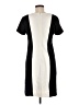 MICHAEL Michael Kors Color Block Black Casual Dress Size M - photo 2