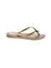 Havaianas Tan Flip Flops Size 39 - 40 - photo 1