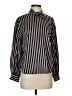 Zara Basic Stripes Black Long Sleeve Blouse Size S - photo 1