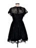 Shoshanna 100% Polyester Stars Black Cocktail Dress Size 6 - photo 2