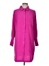 DKNY 100% Polyester Pink 3/4 Sleeve Blouse Size 10 - photo 1