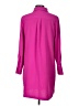 DKNY 100% Polyester Pink 3/4 Sleeve Blouse Size 10 - photo 2