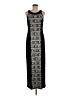 AB Studio Graphic Black Casual Dress Size M - photo 1