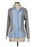 Jonathan Simkhai 100% Cotton Color Block Gray Long Sleeve Blouse Size M (estimated) - photo 1
