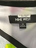 Nine West 100% Polyester Graphic Gray Cocktail Dress Size 12 - photo 7