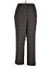 Avenue Plaid Gray Dress Pants Size 16 Plus - photo 1