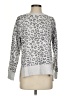 Green Tea Animal Print Silver Pullover Sweater Size S - photo 1