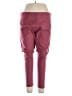 Logo Layers Solid Burgundy Active Pants Size XL (petite) - photo 1