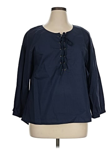 HD in Paris 3/4 Sleeve Blouse (view 1)