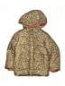 Carter's 100% Polyester Animal Print Gold Coat Size 5 - 6 - photo 1