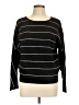 T Tahari Black Long Sleeve Top Size L - photo 1