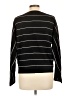 T Tahari Black Long Sleeve Top Size L - photo 2