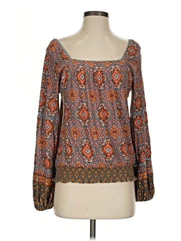Democracy Long Sleeve Blouse (view 1)