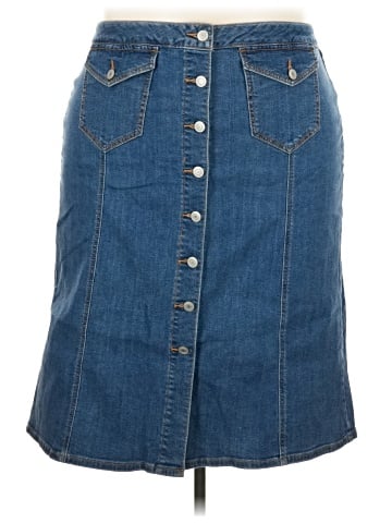 C established 1946 Denim Skirt (view 1)
