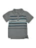 Hurley 100% Cotton Gray Short Sleeve Polo Size 6 - photo 1