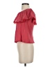 Splendid Red Short Sleeve Top Size S - photo 5