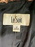 Le Suit 100% Polyester Animal Print Brown Blazer Size 12 - photo 6