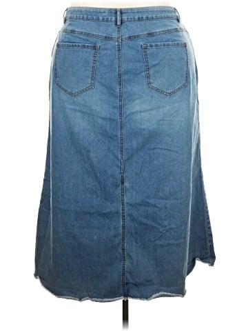 C established 1946 Denim Skirt (view 2)