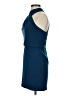 Halston Solid Blue Cocktail Dress Size 0 - photo 5