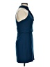 Halston Solid Blue Cocktail Dress Size 0 - photo 4