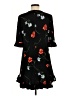CeCe Floral Black Casual Dress Size M - photo 2
