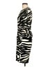 Cache Animal Print Ivory Cocktail Dress Size L - photo 5
