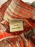 Ariat Plaid Orange Long Sleeve Button-Down Shirt Size S - photo 9