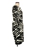 Cache Animal Print Ivory Cocktail Dress Size L - photo 4