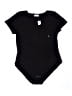 24/7 Maurices Solid Black Bodysuit Size 2X - photo 1