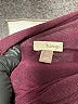 Hinge 100% Cotton Burgundy Long Sleeve Turtleneck Size L - photo 7