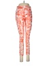 VOGO Athletica Print Orange Active Pants Size M - photo 1