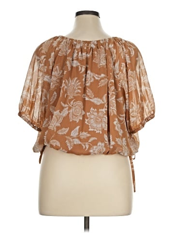 Ann Taylor LOFT Short Sleeve Blouse (view 2)