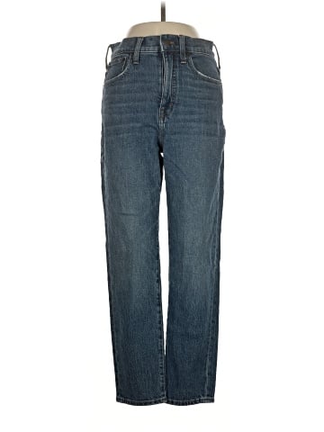 Madewell Classic Straight Jeans in Coldbrook Wash (view 1)