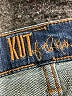 Kut from the Kloth Solid Blue Jeans Size 12 - photo 7