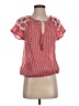 Soft Joie Red Short Sleeve Blouse Size XS - photo 1