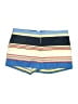 BCBGMAXAZRIA Stripes Blue Khaki Shorts Size L - photo 1