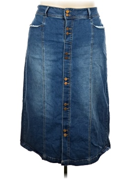 C Established 1946 Denim Skirt
