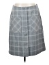 Cato Plaid Gray Casual Skirt Size S - photo 1