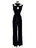 Karen Millen 100% Polyester Black Jumpsuit Size 8 - photo 2